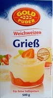 Mängden socker i Weichweizengriess