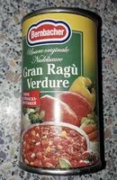 Mängden socker i Nudelsauce Gran Ragù Vedure