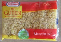 Mängden socker i Suppnennudeln, Muschelnudeln