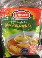 Mängden socker i Bernbacher Nockerlgrieß 83,4 G