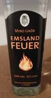 Mängden socker i Emsland Feuer Minze