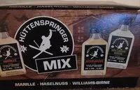 Mängden socker i Hüttenspringermix