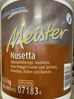 Mängden socker i Nusetta Nuss Nougat Creme