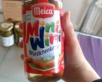 Mängden socker i Mini Wini Würstchenkette