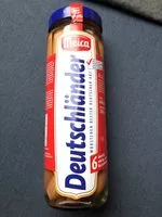 Mängden socker i Würstchen - Deutschländer Bockwurst