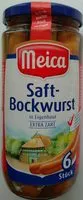 Mängden socker i Bockwürstchen
