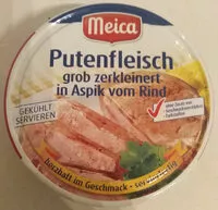 Mängden socker i Putenfleisch
