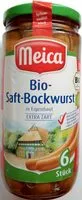 Mängden socker i Bio-Saft-Bockwurst