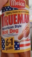 Mängden socker i Trueman's american style hotdog