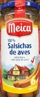 Mängden socker i Salsichas de aves