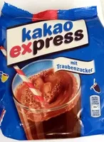 Mängden socker i Kakao express