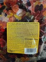 Mängden socker i Fruchtgummi-Mix, Sondersortierung, II. Wahl [Gummispinnen]