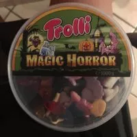 Mängden socker i Trolli Magic Horror 1000G Makeissekoitus