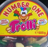 Mängden socker i Trolli No. 1 Bunte Fruchtgummi- Mischung