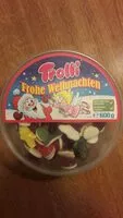Mängden socker i Trolli Frohe Weihnachten