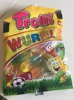 Mängden socker i Trolli Confiserie gélifée