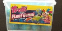 Mängden socker i Planet gummi