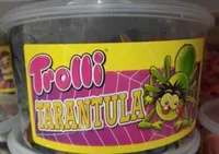 Mängden socker i Gummibärli Spinnen