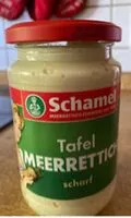 Mängden socker i Tafelmeerrettich