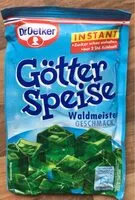 Mängden socker i Götter Speise Instant  Waldmeister