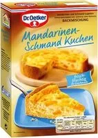 Mängden socker i Mandarinen Kuchen