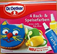 Mängden socker i 4 Back- & Speisefarben