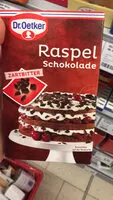 Mängden socker i Raspel Schokolade