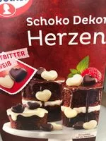 Mängden socker i Schoko Dekor Herzen