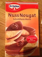 Mängden socker i Nuss-Nougat, schnittfeste Masse