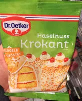 Mängden socker i Haselnuss Krokant