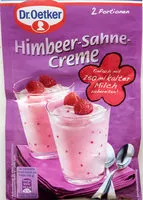 Mängden socker i Himbeer-Sahne-Creme