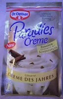 Mängden socker i Paradiescreme Banane Schokosplit