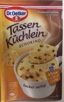 Mängden socker i Kuchen - Tassen Küchlein Schokino