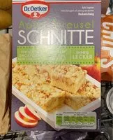 Mängden socker i Apfel-Streusel Schnitte