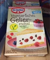Mängden socker i Vegetarische Gelatine