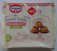 Mängden socker i My Sweet Table Mini Gugelhupf Nuss