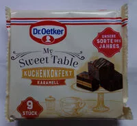 Mängden socker i My Sweet Table Kuchenkonfekt Karamell