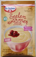 Mängden socker i Seelenwärmer Cremepudding Grieß - 4 Portionen