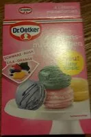 Mängden socker i 4 Lebensmittelfarben