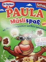 Mängden socker i Paula Müslispass