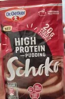 Mängden socker i High Protein-Pudding - Schoko