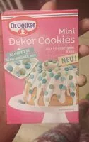 Mängden socker i Mini Dekor Cookies