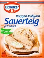 Mängden socker i Sauerteig