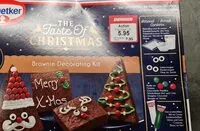 Mängden socker i Brownie décorative kit