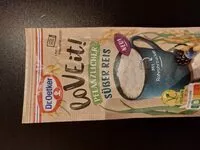 Mängden socker i Pflanzlicher süßer Reis