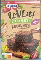 Mängden socker i Pflanzliche Brownies