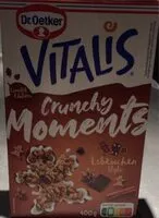 Mängden socker i Crunchy Moments Lebkuchen Style