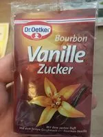Mängden socker i Bourbon Vanille Zucker