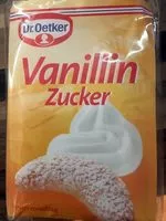 Mängden socker i Dr. Oetker Vanillezucker