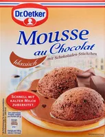 Mängden socker i Mousse au Chocolat